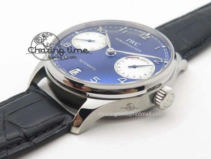 MIROTIME 0327 Portuguese Real PR IW500112 ZF 1:1 Laureus Edition On Black Leather Strap A Flexible 7369